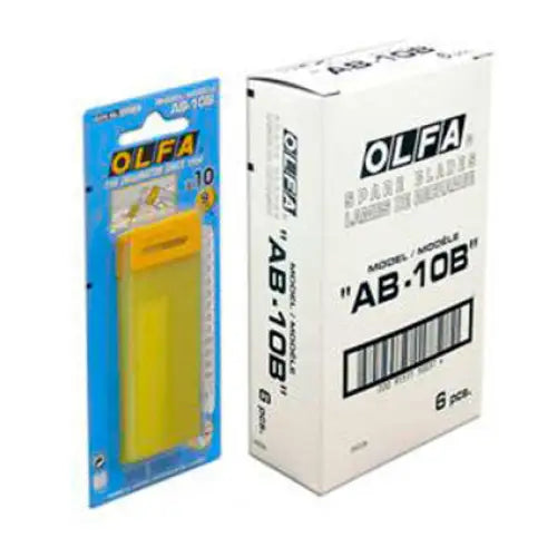 SPARE BLADE FOR MODEL KNIFE 10 PCS 9 MM OLFA AB 10B - Режещи инструменти<<<Ръчни инструменти<<<Инструменти и