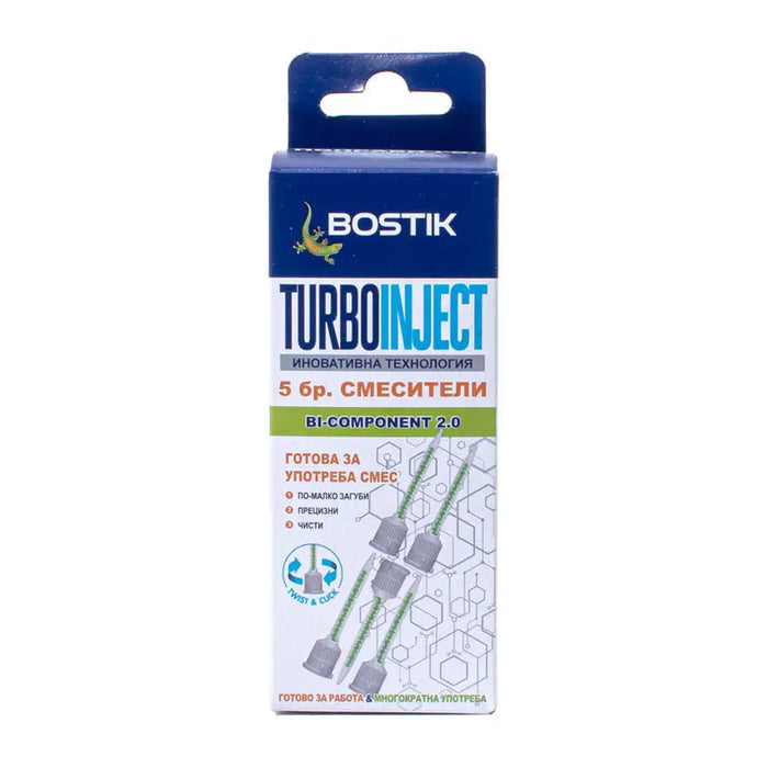 SPARE TIP FOR GLUE TURBO INJECT 5 PCS BOSTIK - Лепила<<<Лепила и ленти<<<Бои и лакове<<<Praktiker&&&Лепила<<<Лепила и
