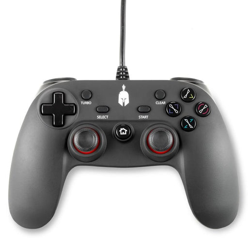 Spartan Gear Oplon Wired Gamepad for PC and PS3 Black - Геймпадове<<<Геймърска периферия<<<ValiAPI