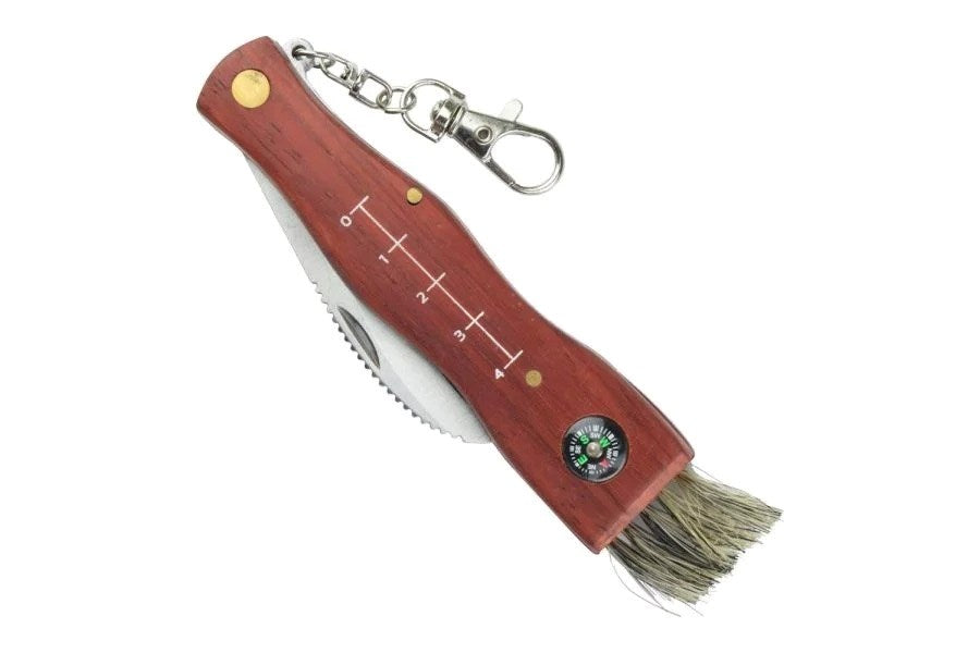 SCK Mushrooms CC-GC105 Mushroom Maker's knife with compass Brown
