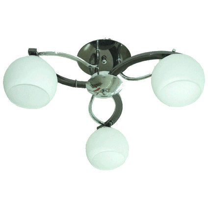 CHANDELIER 3XE27 60W VENGE SPECTRA BALL