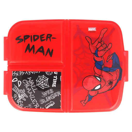 SPIDERMAN FOOD BOX WITH 3 COMPARTMENTS MAXHOME - Кутии за храна и купи<<<Домашни потреби<<<Кухня<<<Praktiker