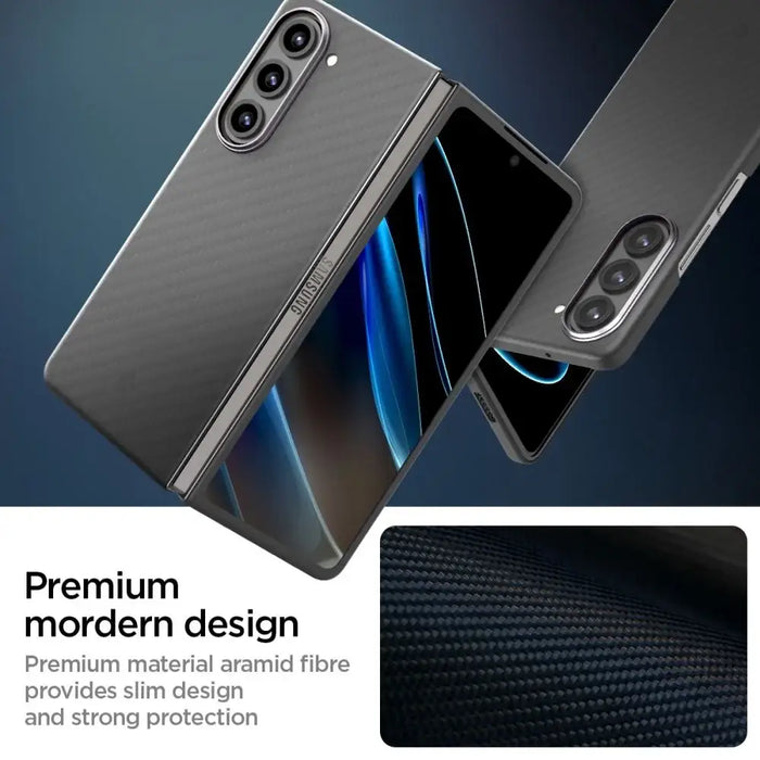 Spigen Airskin Pro Case for Samsung Galaxy Z Fold 5 - Black - Cell phone cases and covers<<<HurtelXML