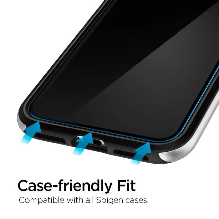 Spigen ALM Glas.tR Slim tempered glass for iPhone 11 / XR - 2 pcs. - Cell phone tempered glass<<<HurtelXML