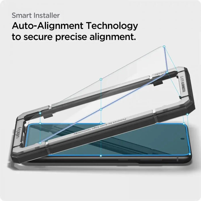 Spigen ALM Glas.tR tempered glass for Samsung Galaxy S21 FE - 2 pcs. - Cell phone tempered glass<<<HurtelXML
