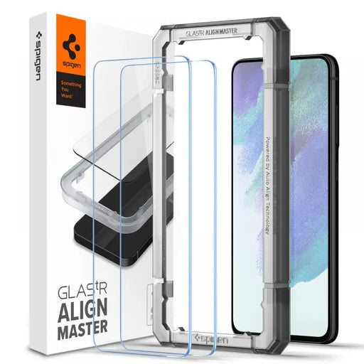 Spigen ALM Glas.tR tempered glass for Samsung Galaxy S21 FE - 2 pcs. - Cell phone tempered glass<<<HurtelXML
