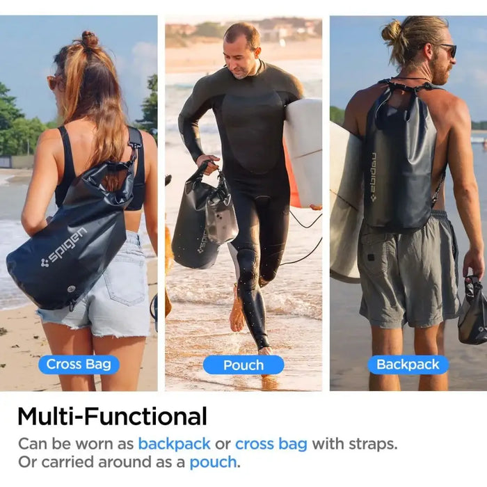 Spigen Aqua Shield A630 Waterproof 20L Bag + 2L Bag - Black - Cell phone cases and covers<<<HurtelXML