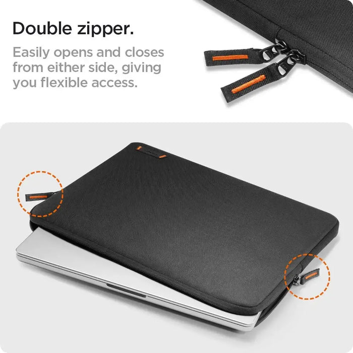 Spigen Basic Pouch 13-14’’ Laptop Bag - Black - Laptop bags<<<HurtelXML