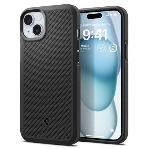 Spigen Core Armor iPhone 15 Plus Case - Matte Black - Cell phone cases and covers<<<HurtelXML