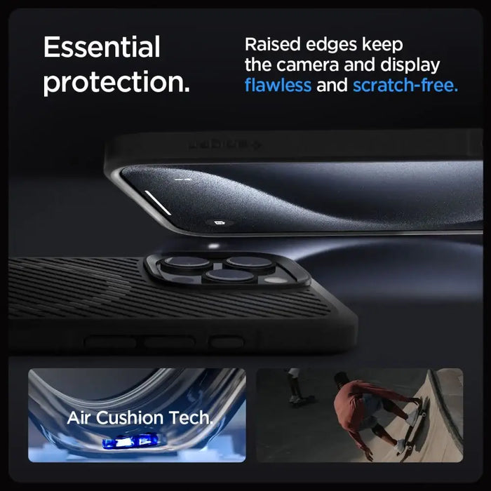 Spigen Core Armor Mag Case with MagSafe for iPhone 16 Pro Max - Matte Black - Cell phone cases and covers<<<HurtelXML