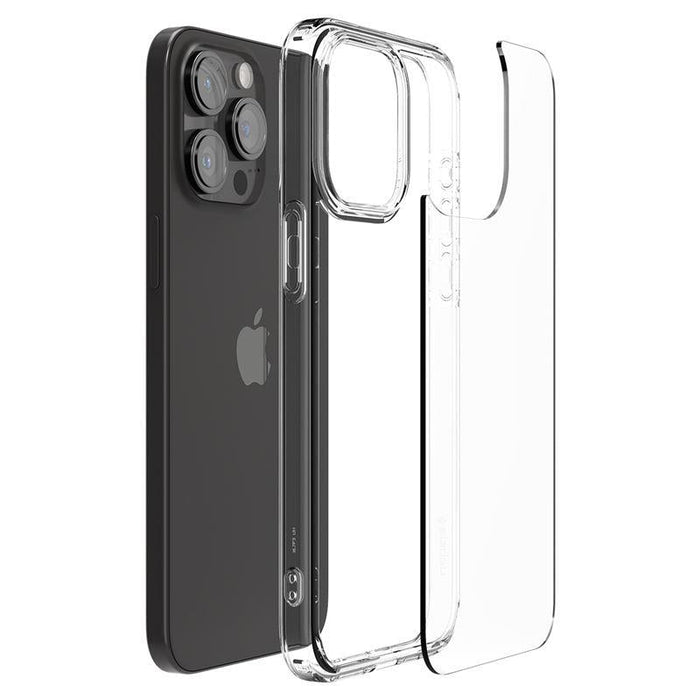 Spigen Crystal Hybrid Case for iPhone 15 Pro Max - Clear - Cell phone cases and covers<<<HurtelXML