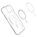 Spigen Crystal Hybrid MagSafe iPhone 15 Plus Case - Clear - Cell phone cases and covers<<<HurtelXML