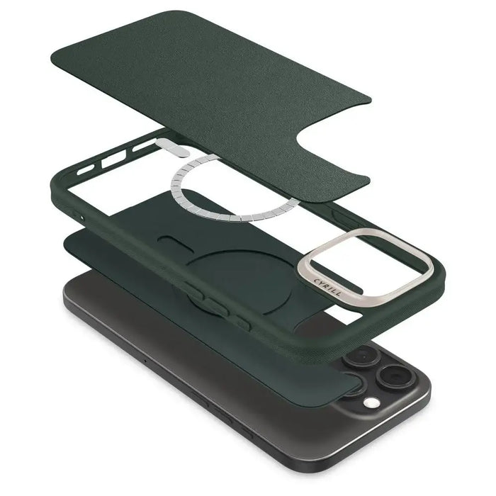 Spigen Cyrill Kajuk Mag iPhone 16 Pro Case - Green - Cell phone cases and covers<<<HurtelXML
