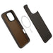Spigen Cyrill Kajuk Mag iPhone 16 Pro Max Case - Brown - Cell phone cases and covers<<<HurtelXML