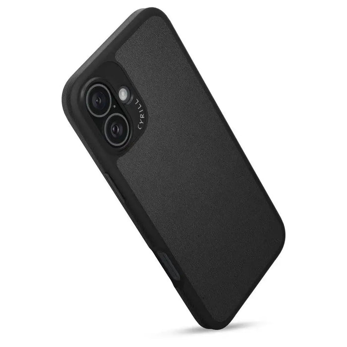 Spigen Cyrill Kajuk Mag MagSafe case for iPhone 16 - black - Cell phone cases and covers<<<HurtelXML