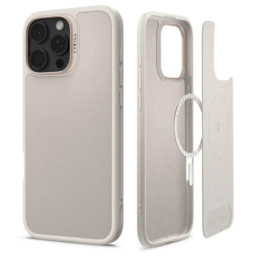 Spigen Cyrill Kajuk MagSafe iPhone 16 Pro Case - Beige - Cell phone cases and covers<<<HurtelXML