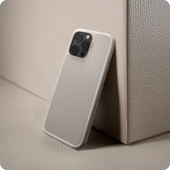 Spigen Cyrill Kajuk MagSafe iPhone 16 Pro Case - Beige - Cell phone cases and covers<<<HurtelXML
