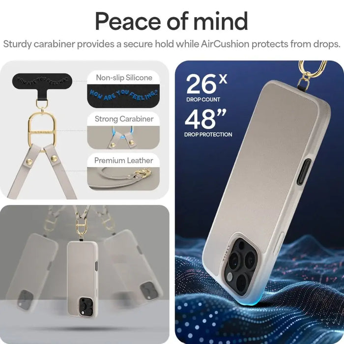 Spigen Cyrill Kajuk MagSafe iPhone 16 Pro Case - Beige - Cell phone cases and covers<<<HurtelXML