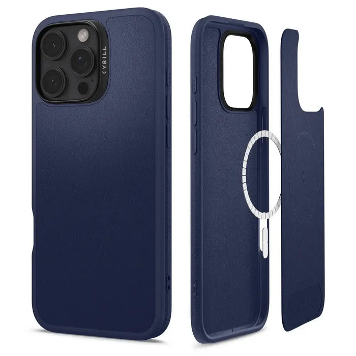 Spigen Cyrill Kajuk MagSafe iPhone 16 Pro Case - Navy Blue - Cell phone cases and covers<<<HurtelXML