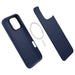 Spigen Cyrill Kajuk MagSafe iPhone 16 Pro Case - Navy Blue - Cell phone cases and covers<<<HurtelXML