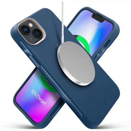 Spigen Cyrill Ultra Color Mag Case with MagSafe for iPhone 14 Plus - Navy Blue - Cell phone cases and covers<<<HurtelXML
