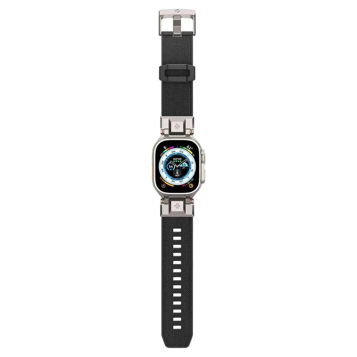 Spigen Durapro Armor Strap for Apple Watch 4/5/6/7/8/9/SE/ Ultra (42/44/45/49 mm) - Black - Cell phone cases
