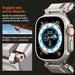 Spigen Durapro Armor Strap for Apple Watch 4/5/6/7/8/9/SE/ Ultra (42/44/45/49 mm) - Black - Cell phone cases
