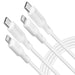 Spigen DuraSync MFi USB-C / Lightning Cable 2-Pack 100cm - White - Cables and tapes<<<HurtelXML