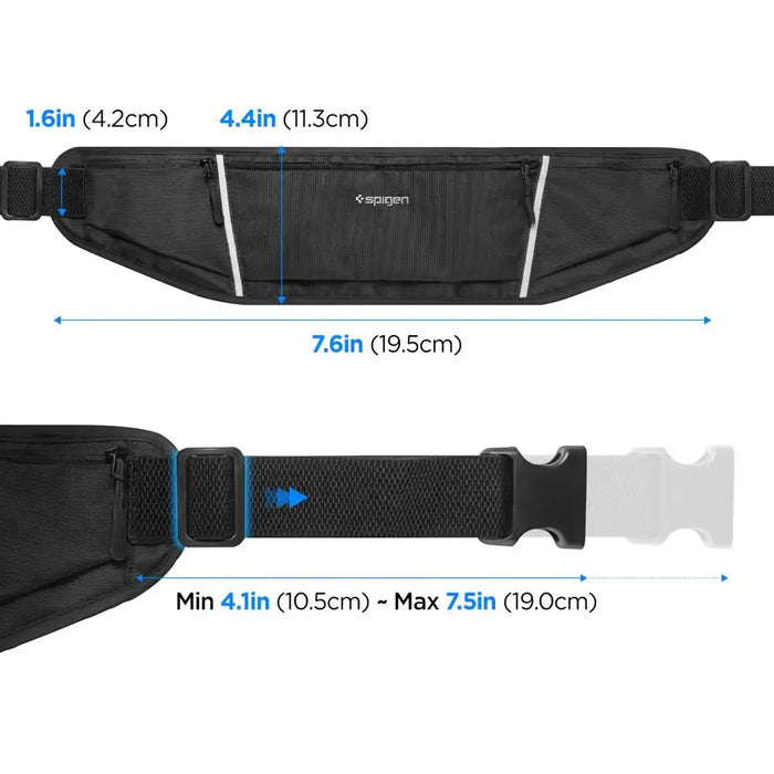 Spigen Dynamic Shield A710 Bag - Black - Sport products<<<HurtelXML