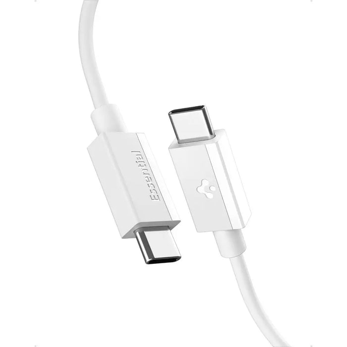 Spigen EB6010CC USB-C Cable 60W 100 cm - White - Cables and tapes<<<HurtelXML