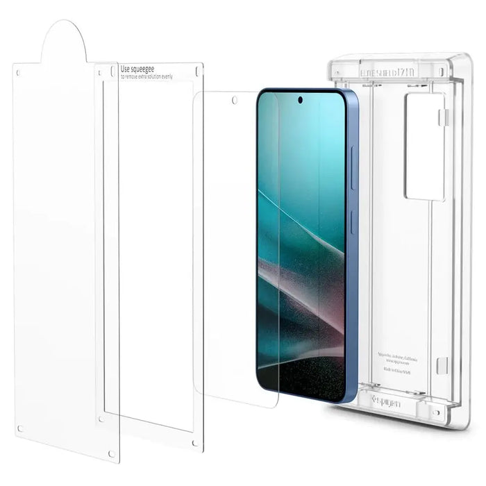Spigen ELITE SHIELD EZ FIT Hybrid Glass for Samsung Galaxy S25+ - Transparent - Cell phone tempered glass<<<HurtelXML