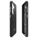 Spigen Enzo Aramid GP-FPS931PGABW Silicone Case with Built-in MagFit Ring for Samsung Galaxy S25 - Black - Cell phone