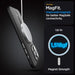 Spigen Enzo Aramid Mag Case with MagSafe for iPhone 15 Pro - Matte Black - Cell phone cases