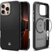 Spigen Enzo Aramid Mag Case with MagSafe for iPhone 16 Pro Max - Black and Silver - Cell phone cases