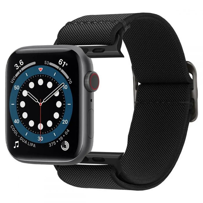 Spigen Fit Lite Strap for Apple Watch 4/5/6/7/8/9/SE/Ultra (42/44/45/49 mm) - Black - Cell phone cases
