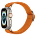 Spigen Fit Lite Ultra Strap for Apple Watch 4 / 5 / 6 / 7 / 8 / SE / Ultra (42/44/45/49 mm) - Orange - Cell phone cases