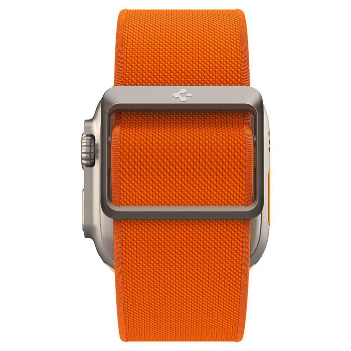Spigen Fit Lite Ultra Strap for Apple Watch 4 / 5 / 6 / 7 / 8 / SE / Ultra (42/44/45/49 mm) - Orange - Cell phone cases