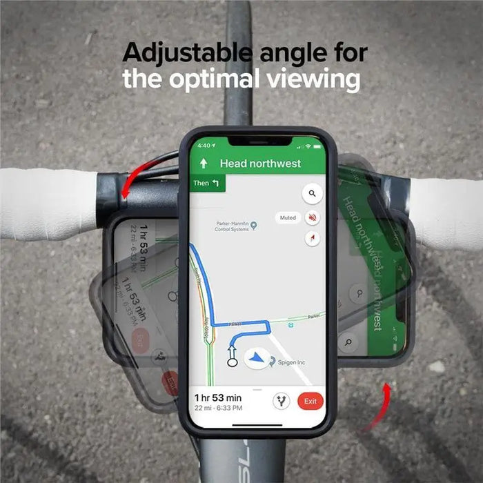 Spigen Gearlock MS100 Bike Handlebar Mount - Black - Cell phone holders<<<HurtelXML