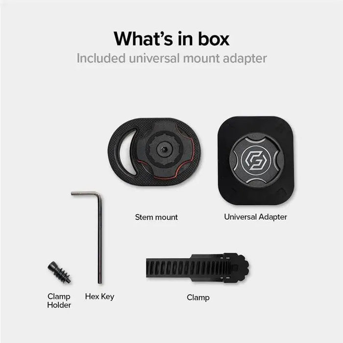 Spigen Gearlock MS100 Bike Handlebar Mount - Black - Cell phone holders<<<HurtelXML