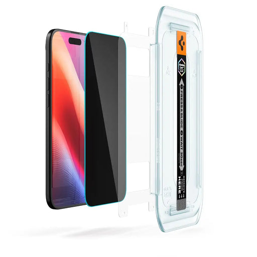 Spigen Glas.TR EZ Fit 2-pack privacy glass for iPhone 17 Air - Cell phone tempered glass<<<HurtelXML