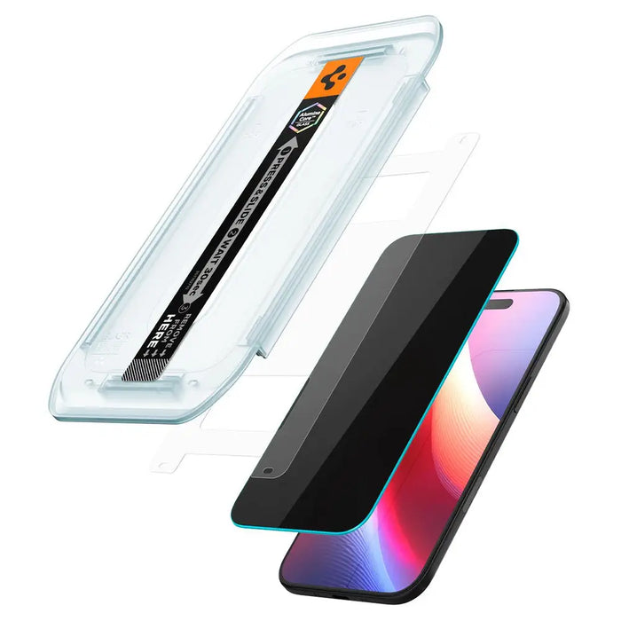 Spigen Glas.TR EZ Fit 2-pack privacy glass for iPhone 17 Air - Cell phone tempered glass<<<HurtelXML