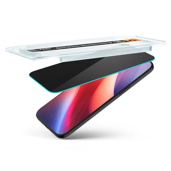 Spigen Glas.TR EZ Fit 2-pack privacy glass for iPhone 17 Air - Cell phone tempered glass<<<HurtelXML