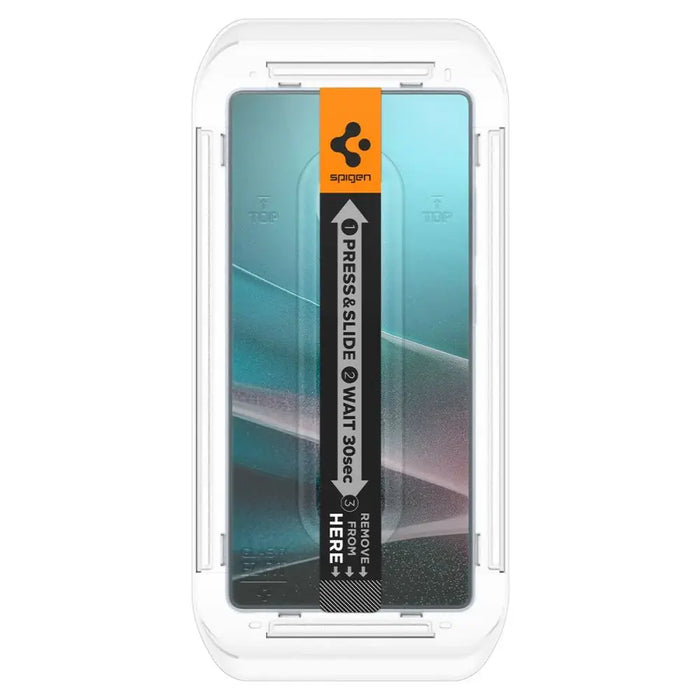 Spigen Glas.tR EZ FIT 2-pack tempered glass for Samsung Galaxy S25 Ultra - transparent - Cell phone tempered
