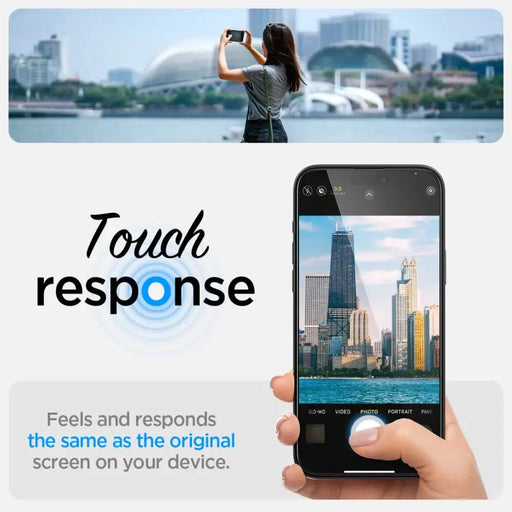 Spigen Glas.tR EZ Fit FC Tempered Glass for iPhone 15 Plus - Black 2 pcs. - Cell phone tempered glass<<<HurtelXML