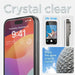 Spigen Glas.tR EZ Fit FC Tempered Glass for iPhone 15 Plus - Black - Cell phone tempered glass<<<HurtelXML