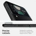 Spigen Glas.tR EZ Fit FC Tempered Glass with Hinge Film for Samsung Galaxy Z Flip 4 - Black 2 pcs. - Cell phone