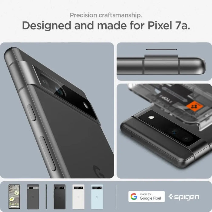 Spigen Glas.tR EZ Fit Optik Camera Protector for Google Pixel 7A - Black 2 pcs. - Cell phone tempered glass<<<HurtelXML