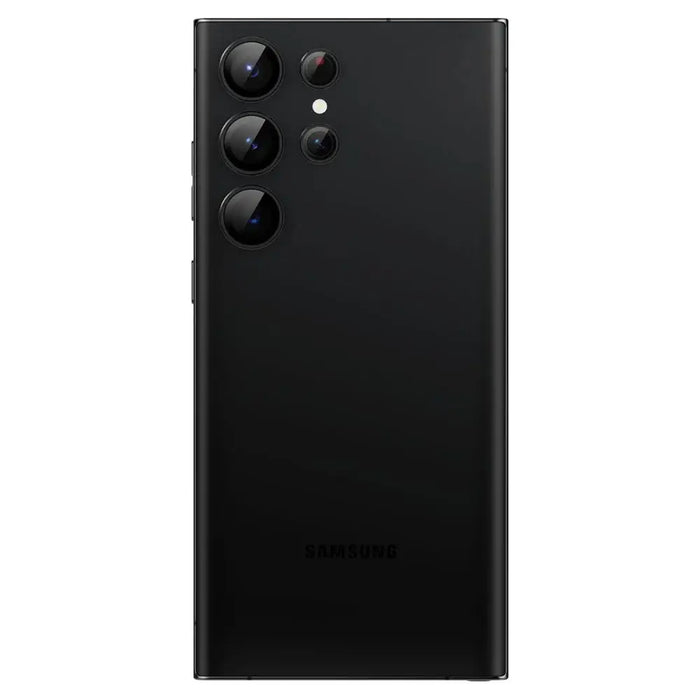 Spigen Glas.tR EZ Fit Optik Camera Protector for Samsung Galaxy S23 Ultra - Black 2 pcs. - Cell phone tempered