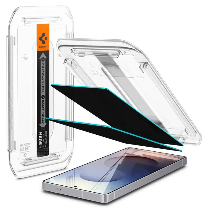 Spigen Glas.TR ’Ez Fit’ Privacy 2-pack for Samsung Galaxy S25 Ultra - Cell phone tempered glass<<<HurtelXML