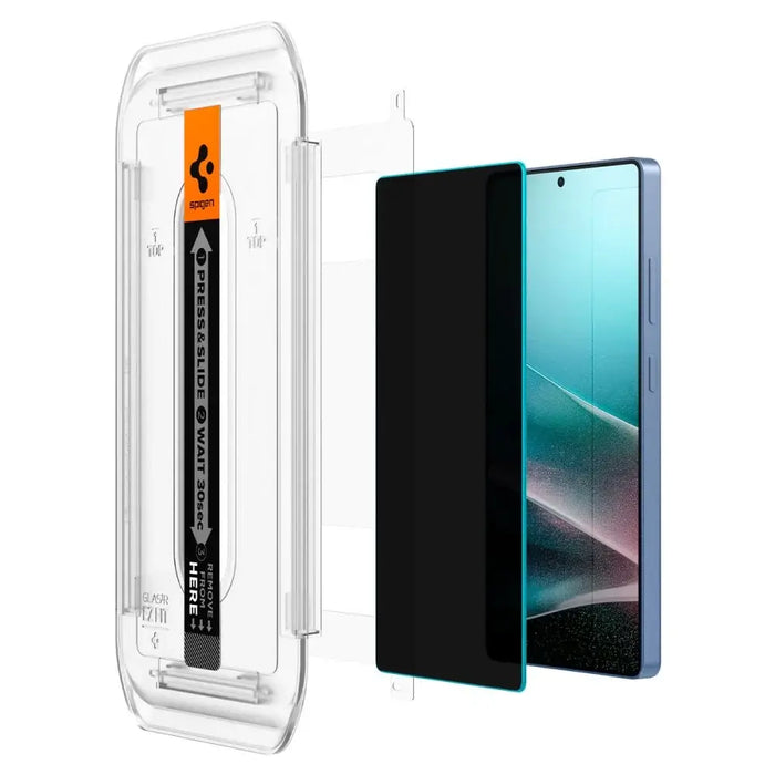 Spigen Glas.TR ’Ez Fit’ Privacy 2-pack for Samsung Galaxy S25 Ultra - Cell phone tempered glass<<<HurtelXML